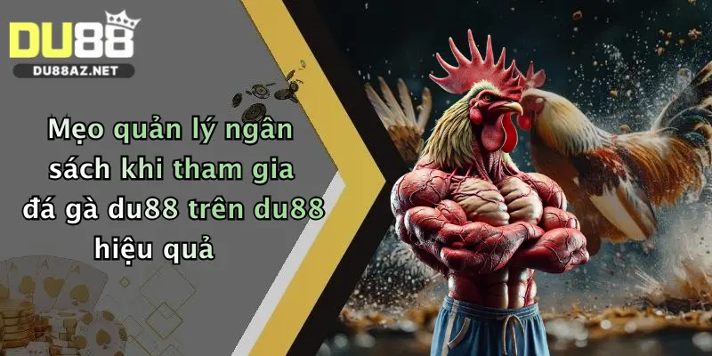 Mẹo quản lý ngân sách khi tham gia đá gà du88 trên du88 hiệu quả